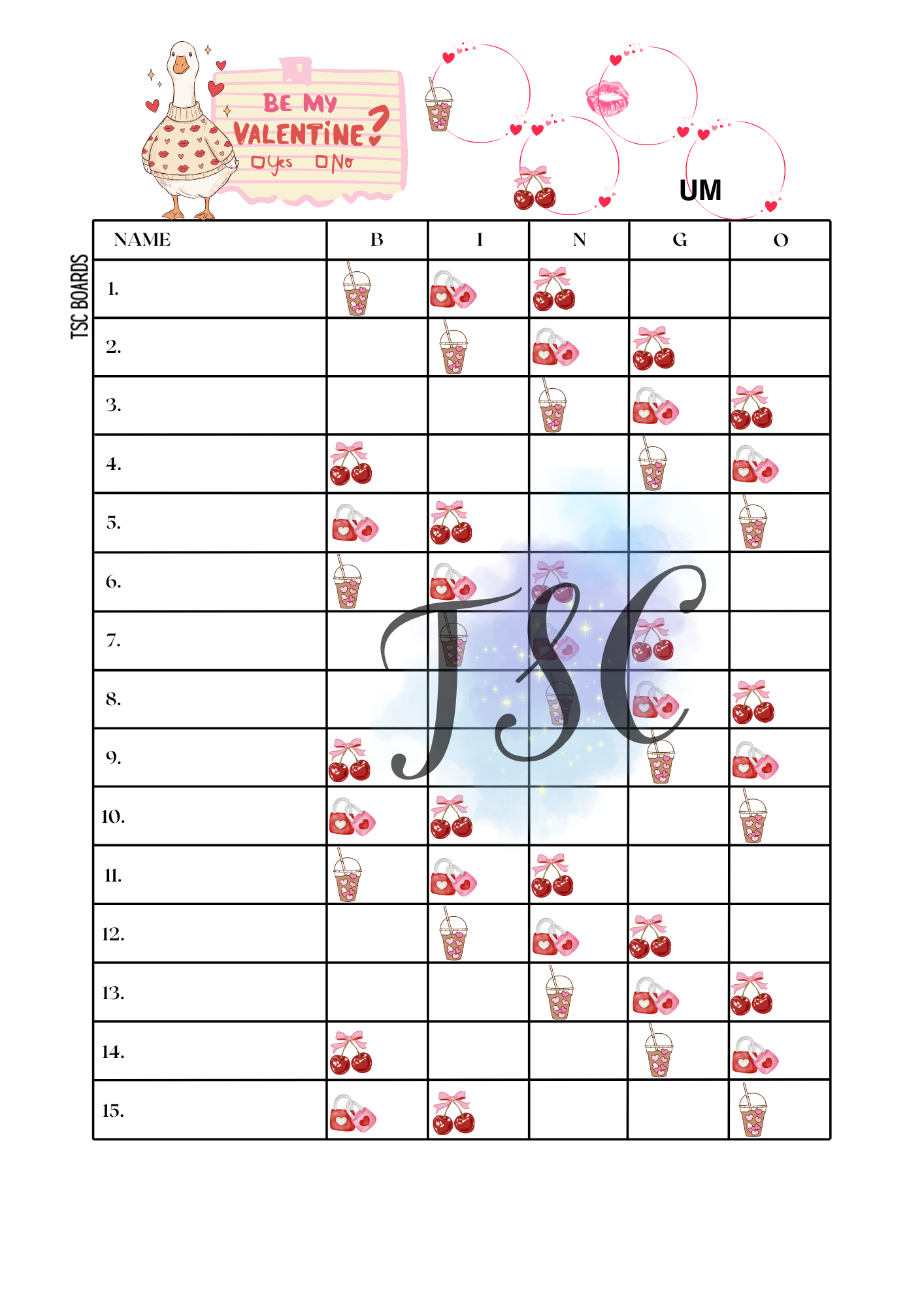 Be Mine Ducks 3 Colour 1-75 Ball