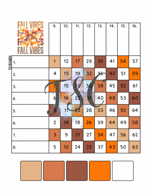 Fall Vibes Mini Grid 1-64 Ball