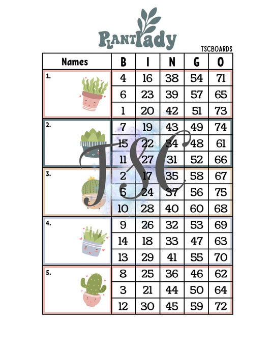 Plant Lady Block 1-75 Mixed