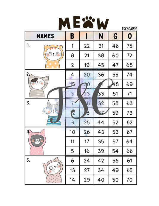 Meow Block 1-75 Mixed