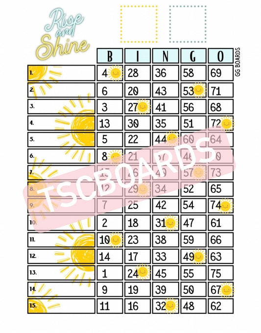 Rise & Shine 1-75 Mixed