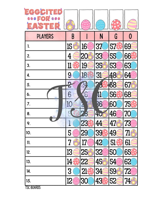 Eggcited For Easter Board 1-75