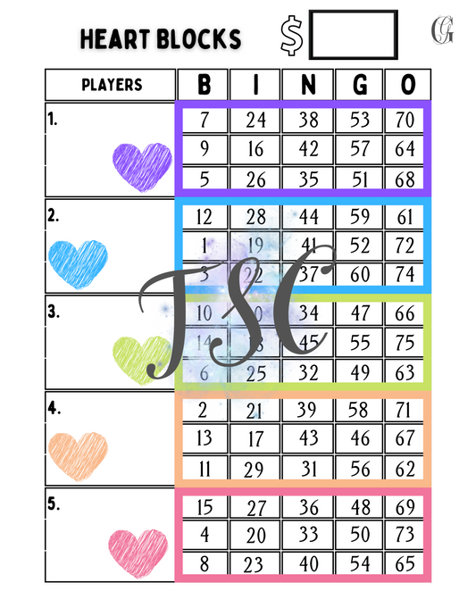 Heart Block 1-75 Mixed