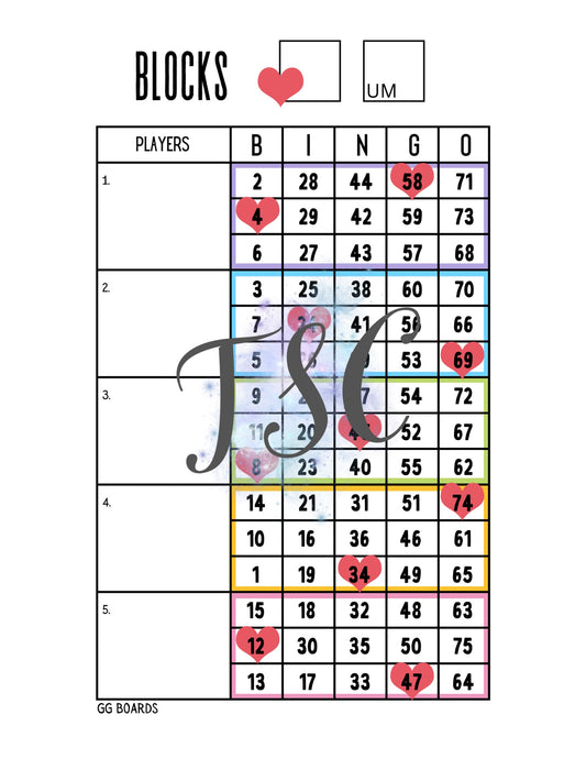 Heart Block 1-75 Mixed