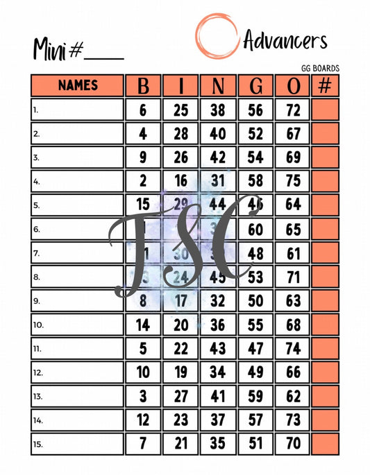 Mini Orange 1-75 Mixed