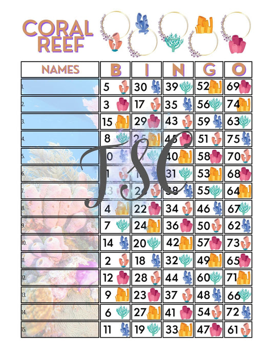 Coral Reef 1-75 Mixed