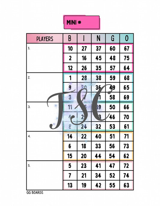 Block Mini 1-75 Mixed