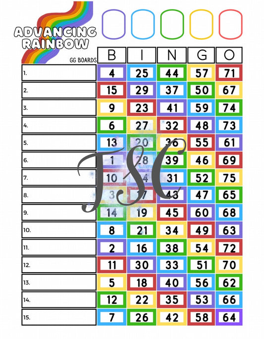 Advancing Rainbow Main 1-75 Mixed